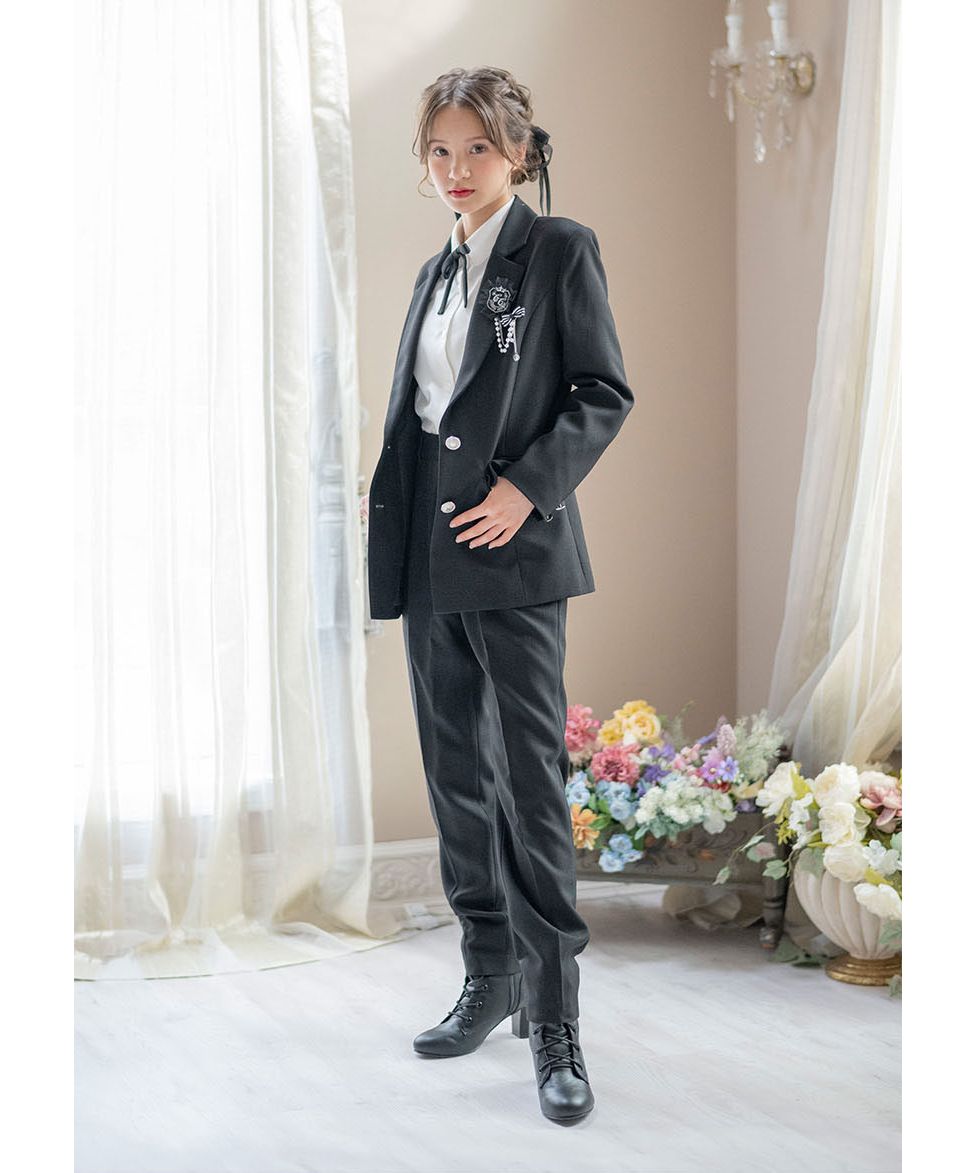 キャサリンコテージ Catherine Cottage ハンサムブラックロングパンツスーツセット