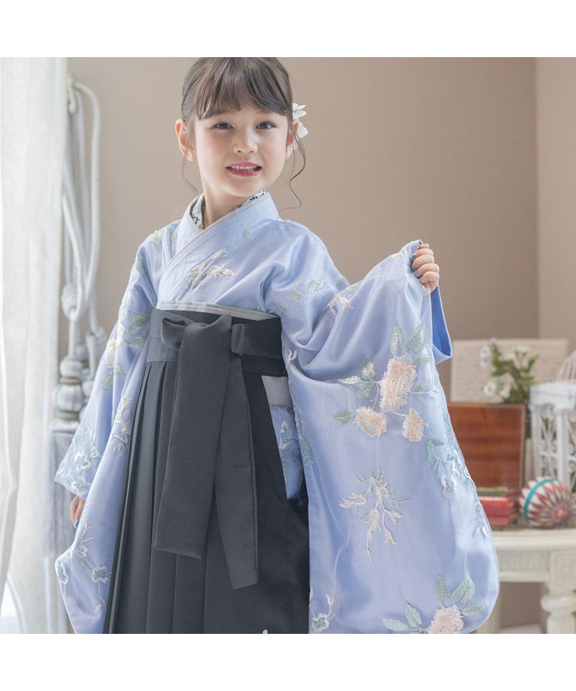 Catherine Cottage Embroidered Tulle Hakama Set