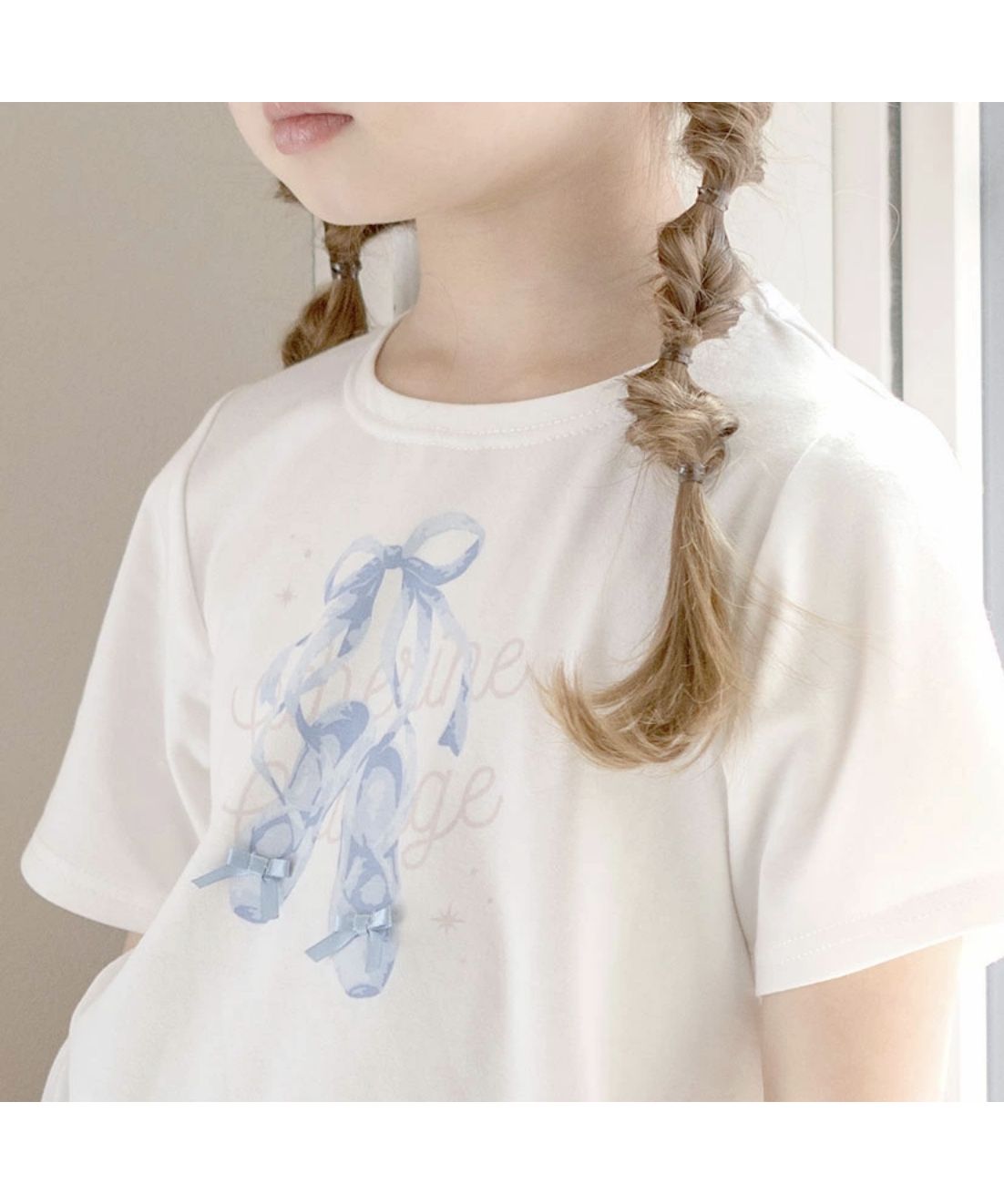 キャサリンコテージ Catherine Cottage デコレーションプリント半袖Tシャツ