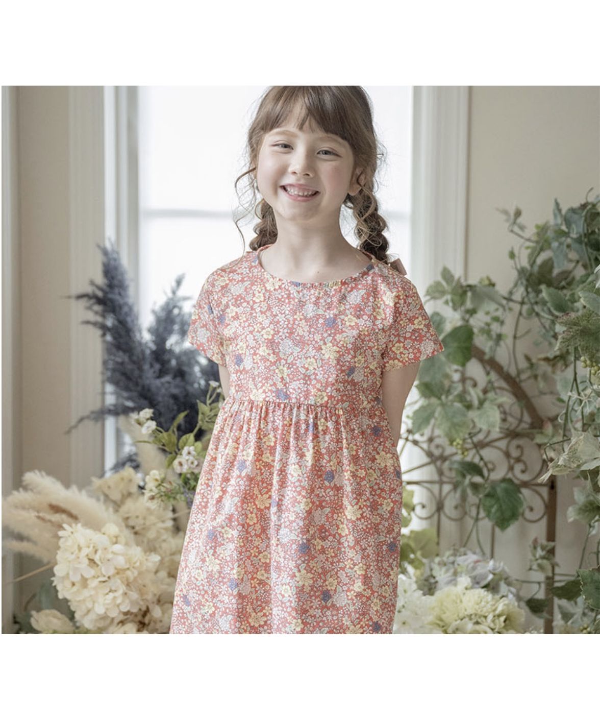 キャサリンコテージ Catherine Cottage ヴィンテージフラワープリントワンピース