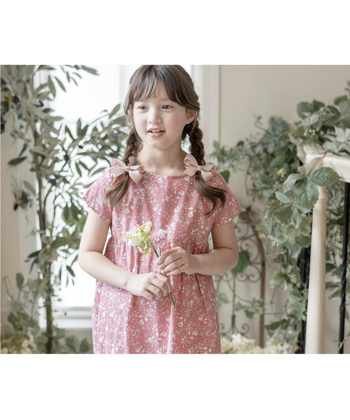 キャサリンコテージ Catherine Cottage ヴィンテージフラワープリントワンピース