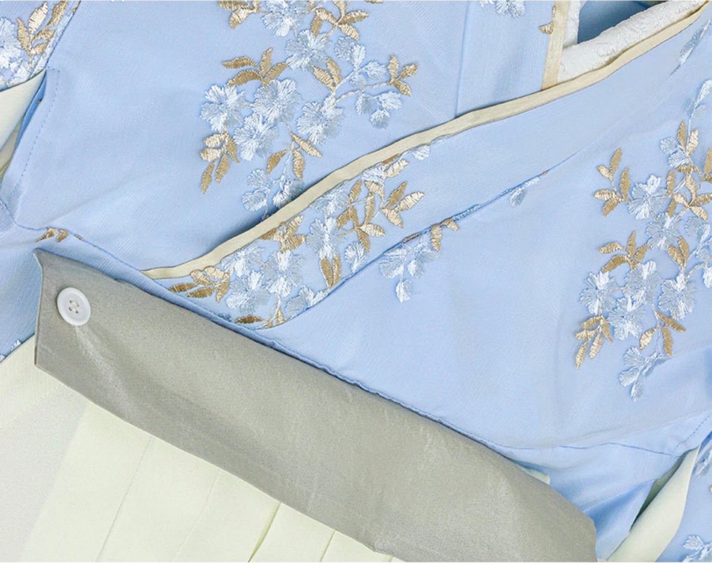 キャサリンコテージ Catherine Cottage 刺繍チュールレース袴一体型着物ワンピース