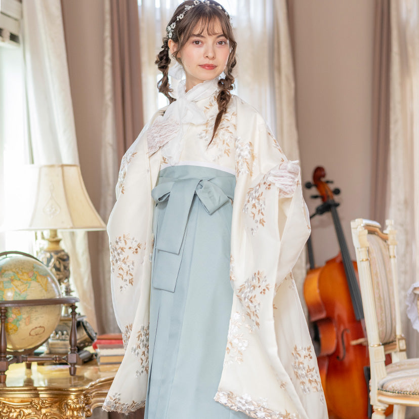 キャサリンコテージ Catherine Cottage 刺繍チュールレース袴一体型着物ワンピース