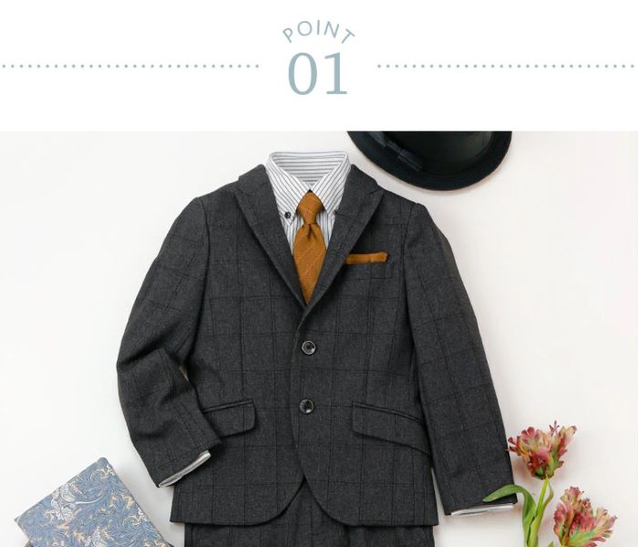 キャサリンコテージ Catherine Cottage 男の子2つボタンスーツ5点セット