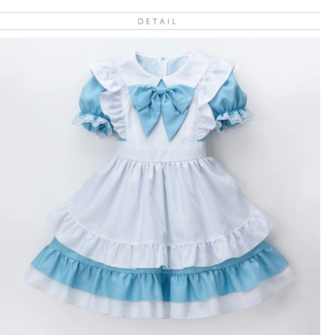 Catherine Cottage Light Blue Alice Apron Dress