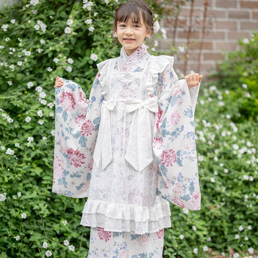Catherine Cottage Lace Apron Kimono Dress Catherine Cottage Lace Apron Kimono Dress