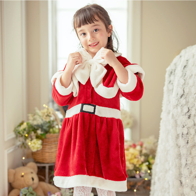 キャサリンコテージ Catherine Cottage ケープ付きキッズサンタワンピース （レッド[RED]） レッド[RED]