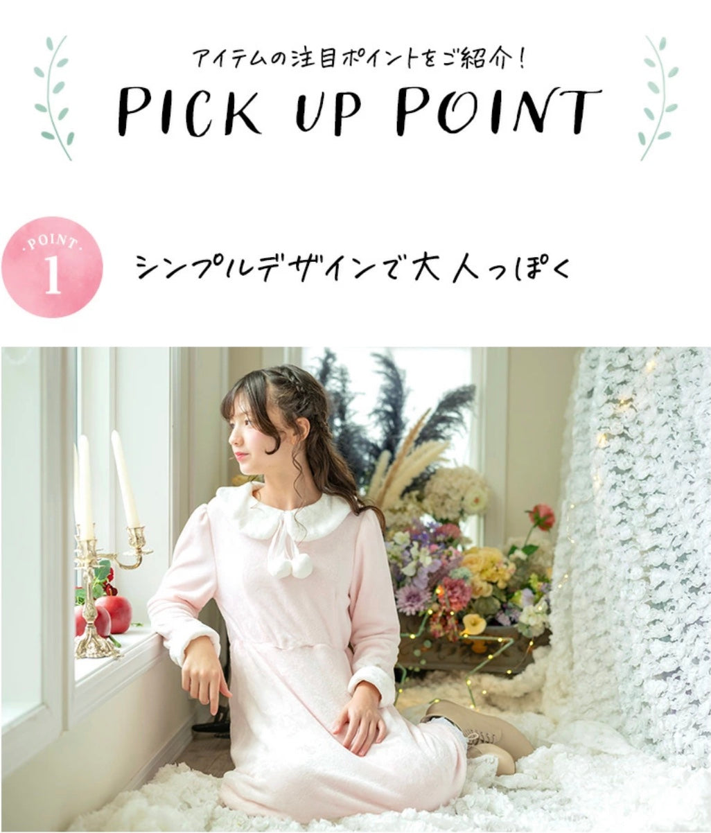 キャサリンコテージ Catherine Cottage ぽんぽん付きサンタワンピース （レッド[RED]） レッド[RED]