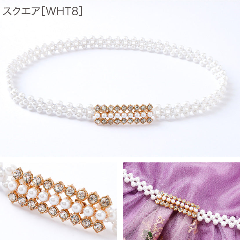 キャサリンコテージ Catherine Cottage パールベルト （フラワー[WHT3]） フラワー[WHT3]