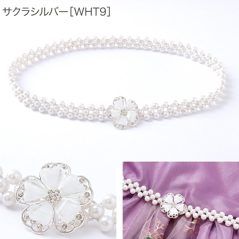 キャサリンコテージ Catherine Cottage パールベルト （フラワー[WHT3]） フラワー[WHT3]