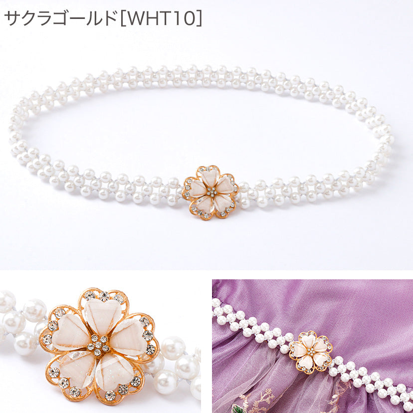キャサリンコテージ Catherine Cottage パールベルト （フラワー[WHT3]） フラワー[WHT3]
