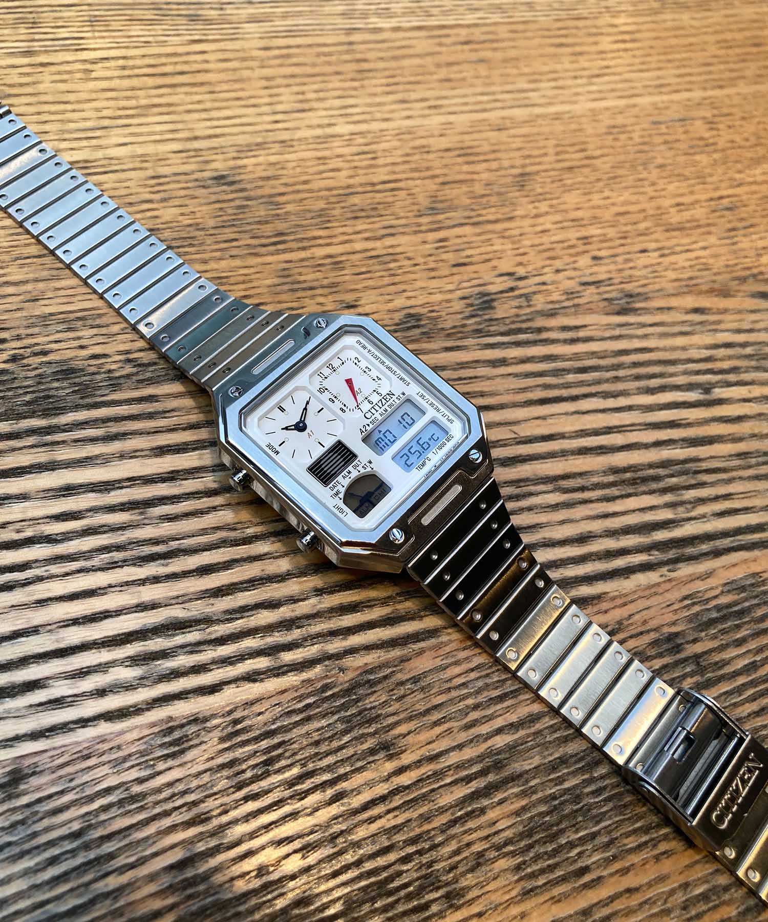 シチズンレコードレーベル CITIZEN COLLECTION RECORD LABEL 【特定店限定モデル】レコードレーベル サーモセンサー THERMO SENSOR