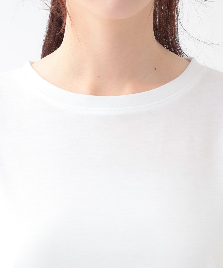 キューティーブロンド Cutie Blonde 【2枚セット】光沢カノコ編み配色ニット×ロンTセット （オフホワイト(503)） オフホワイト(503)