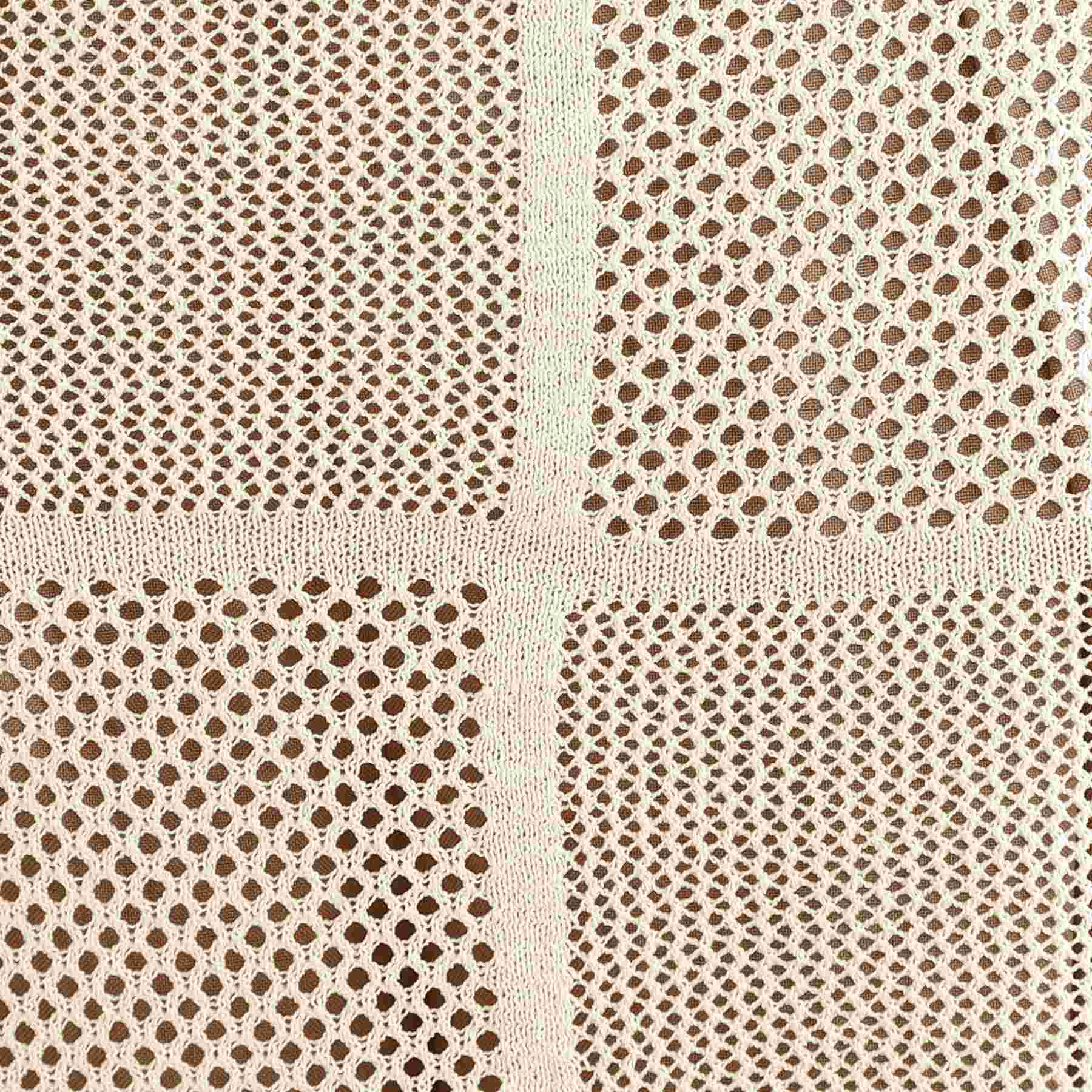 キューティーブロンド Cutie Blonde パッチワーク風ニット 巻きスカート （ブラック(019)） ブラック(019)