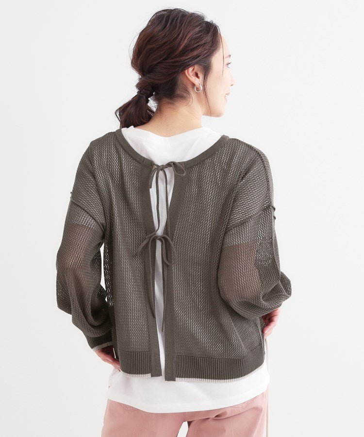 キューティーブロンド Cutie Blonde 【2点セット】メッシュ2WAYニット×ロゴTシャツセット （オレンジ(067)） オレンジ(067)