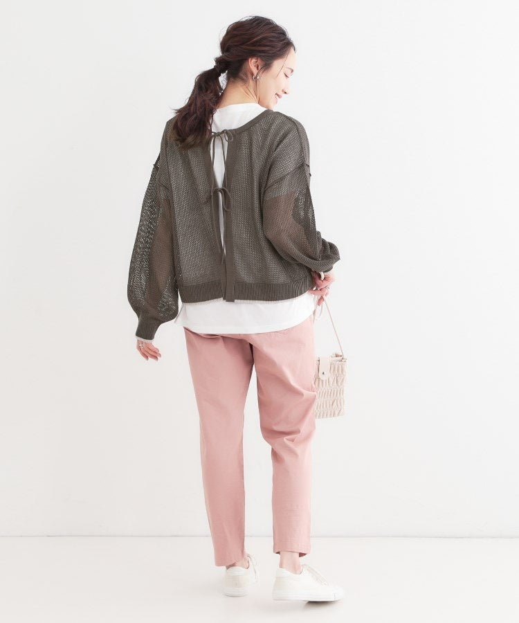 キューティーブロンド Cutie Blonde 【2点セット】メッシュ2WAYニット×ロゴTシャツセット （オレンジ(067)） オレンジ(067)