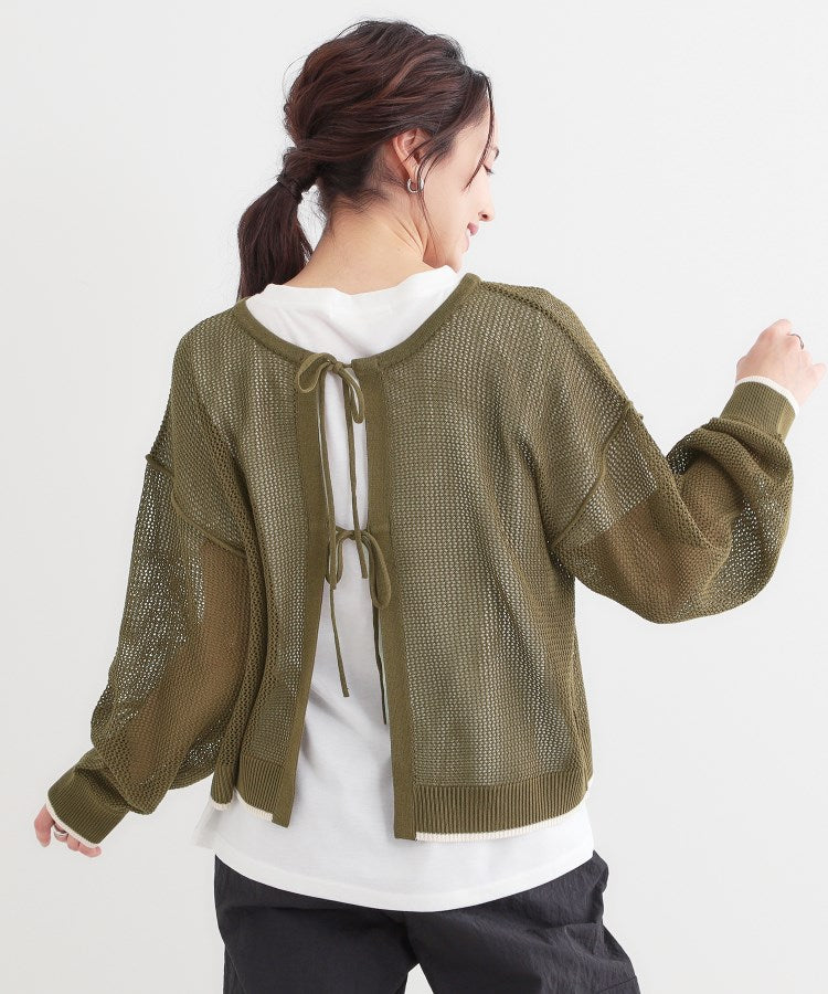 キューティーブロンド Cutie Blonde 【2点セット】メッシュ2WAYニット×ロゴTシャツセット （オレンジ(067)） オレンジ(067)