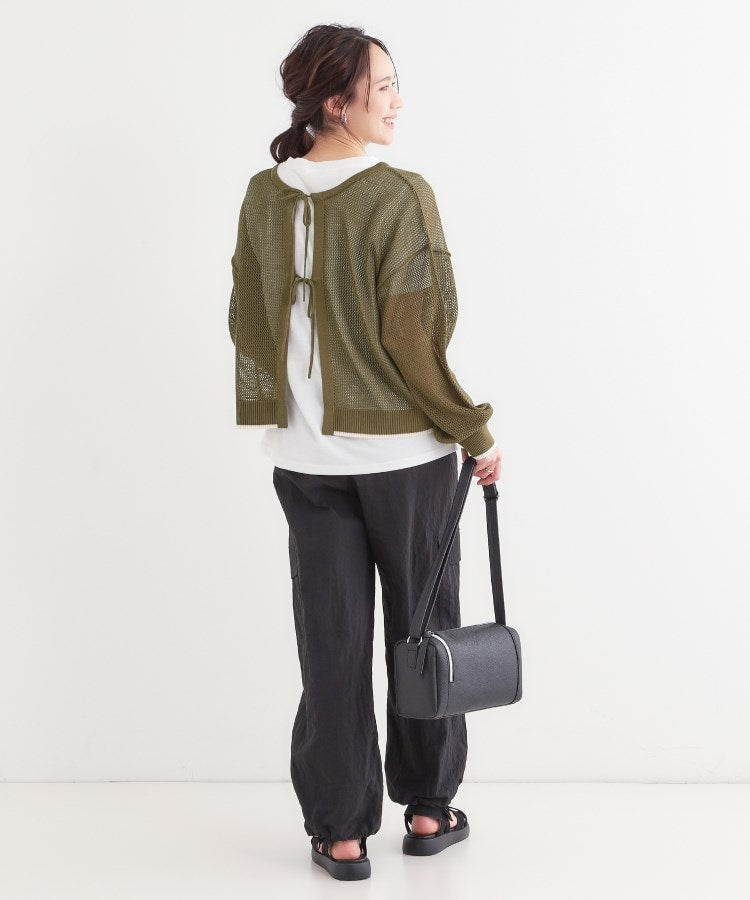 キューティーブロンド Cutie Blonde 【2点セット】メッシュ2WAYニット×ロゴTシャツセット （オレンジ(067)） オレンジ(067)