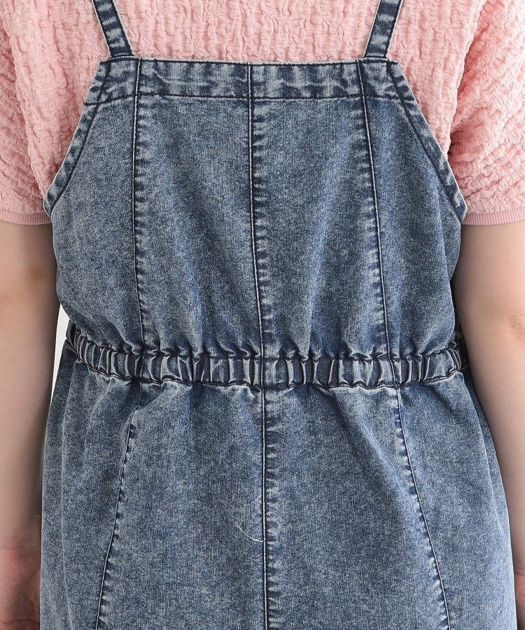 キューティーブロンド Cutie Blonde ライトオンスデニム ZIPキャミワンピース （ブルー(092)） ブルー(092)