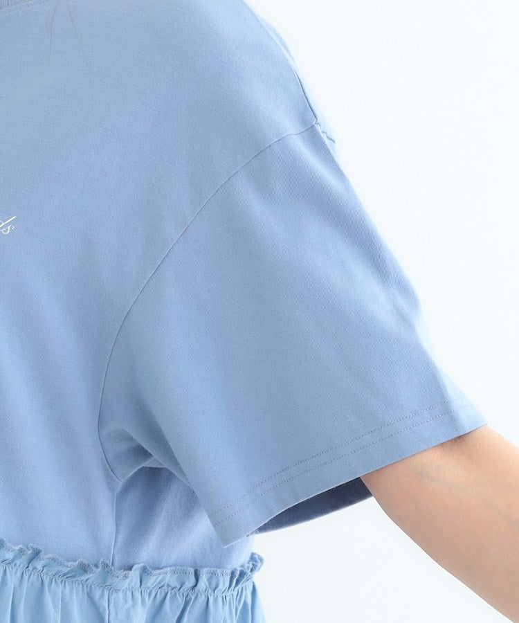 キューティーブロンド Cutie Blonde 切り替えリメイク風カットソー （ブルー(091)） ブルー(091)