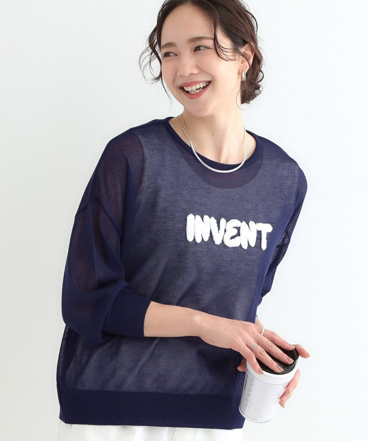 キューティーブロンド Cutie Blonde アソートロゴサマーニット （ネイビー(194)） ネイビー(194)