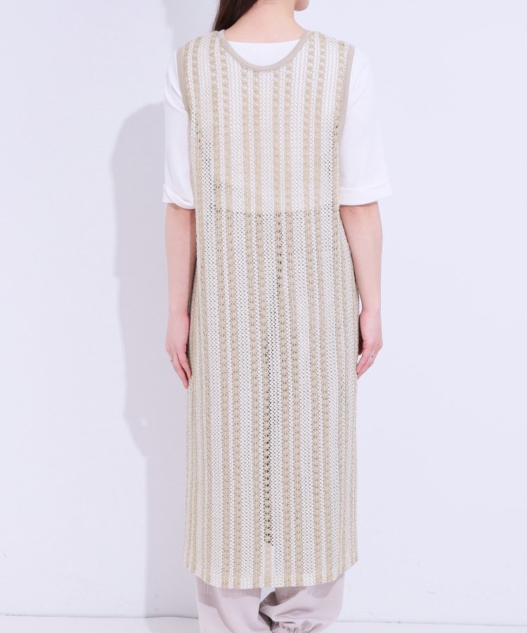 キューティーブロンド Cutie Blonde バイカラーレースジレ （ブラック(319)） ブラック(319)