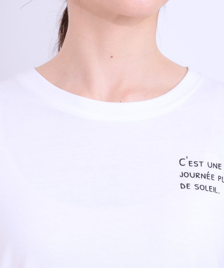 キューティーブロンド Cutie Blonde 【2点セット】ラメニットキャミ＆ロゴTシャツ （ホワイト(001)） ホワイト(001)