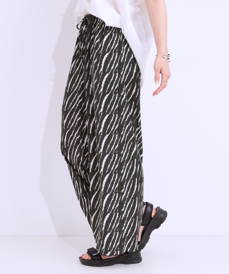 キューティーブロンド Cutie Blonde 【ひんやり】柄イージーパンツ （オレンジ(267)） オレンジ(267)