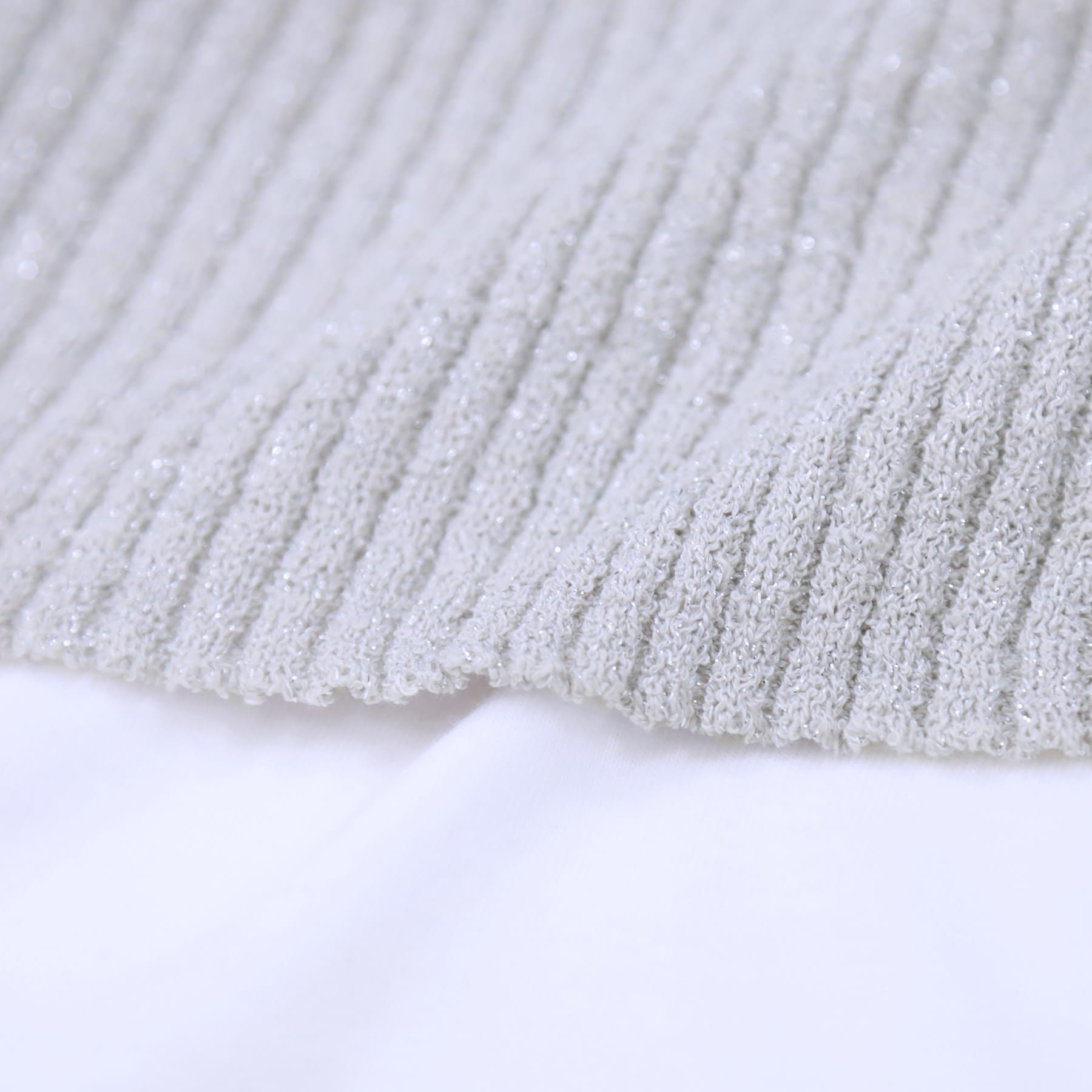 キューティーブロンド Cutie Blonde 【2点セット】ラメニットキャミ＆ロゴTシャツ （ホワイト(001)） ホワイト(001)