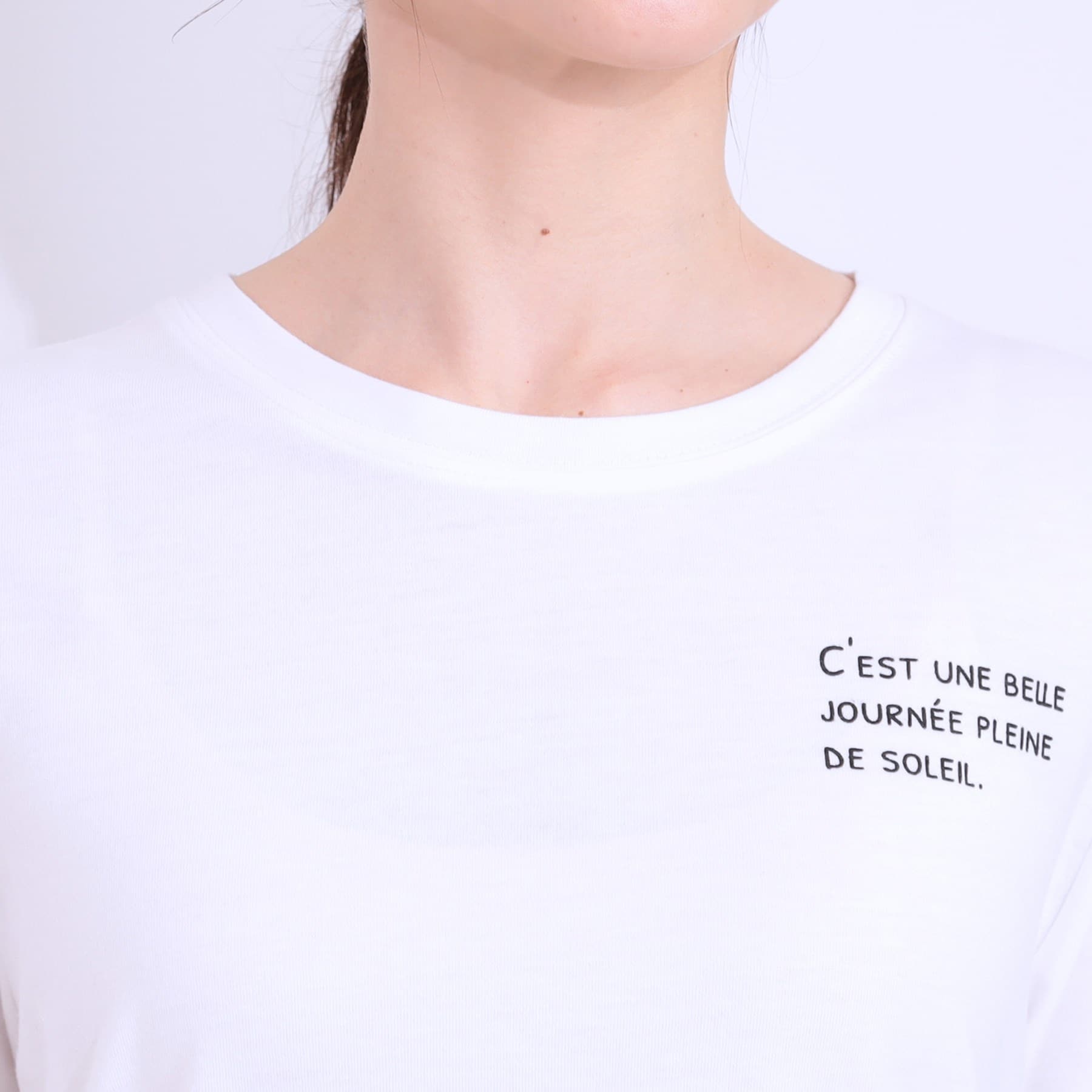 キューティーブロンド Cutie Blonde 【2点セット】ラメニットキャミ＆ロゴTシャツ （ホワイト(001)） ホワイト(001)