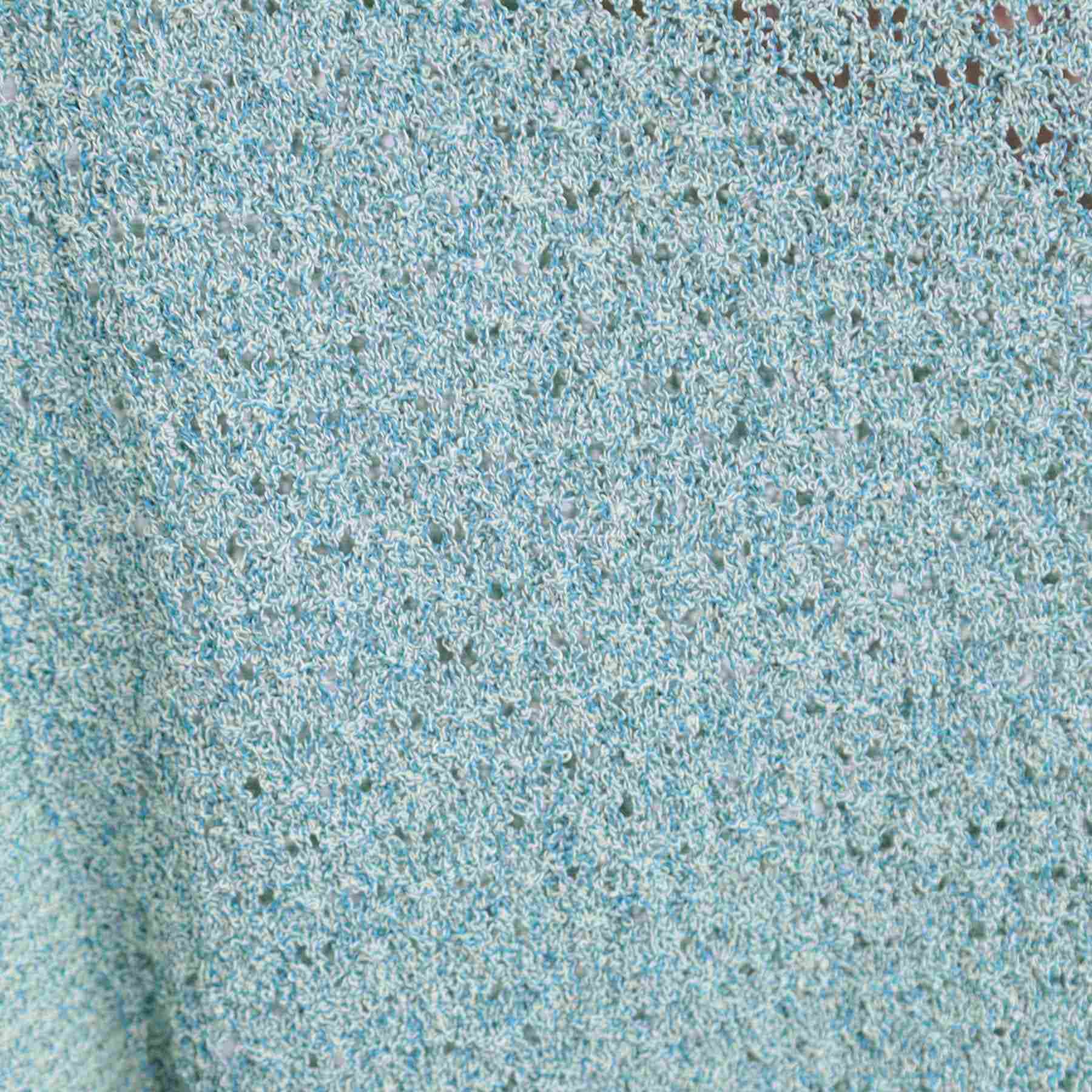 キューティーブロンド Cutie Blonde リネンライク 透かし編みボレロカーディガン （ミントグリーン(021)） ミントグリーン(021)