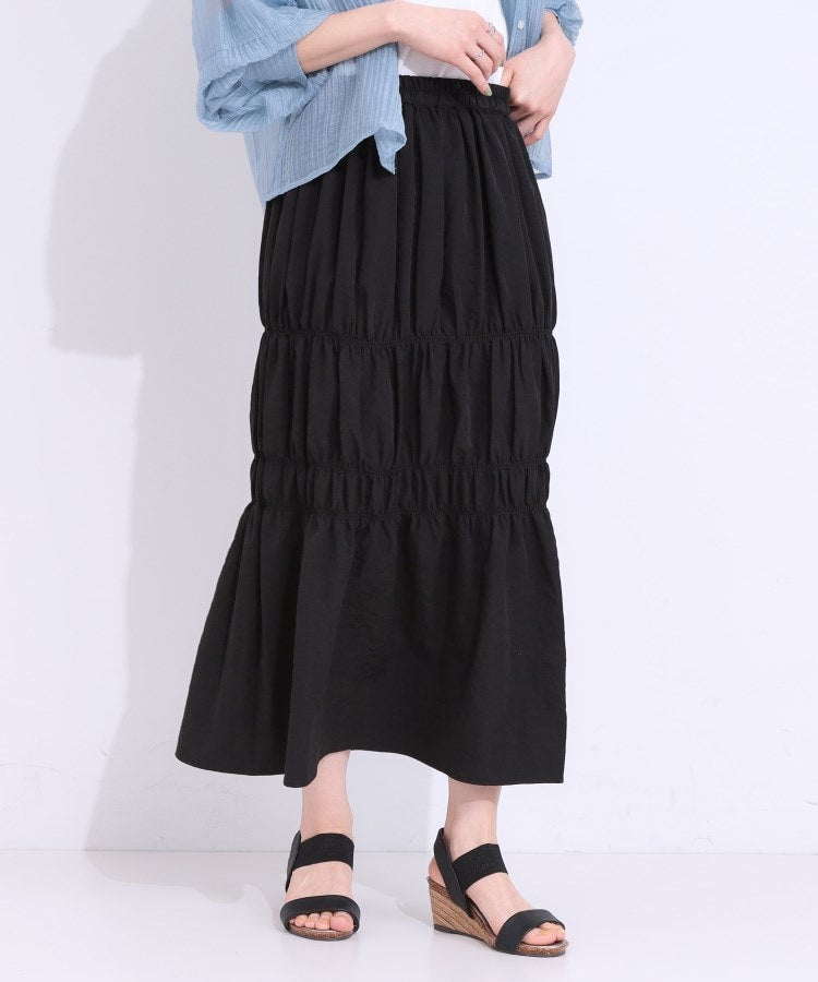 キューティーブロンド Cutie Blonde シャーリングデザインスカート （ホワイト(001)） ホワイト(001)