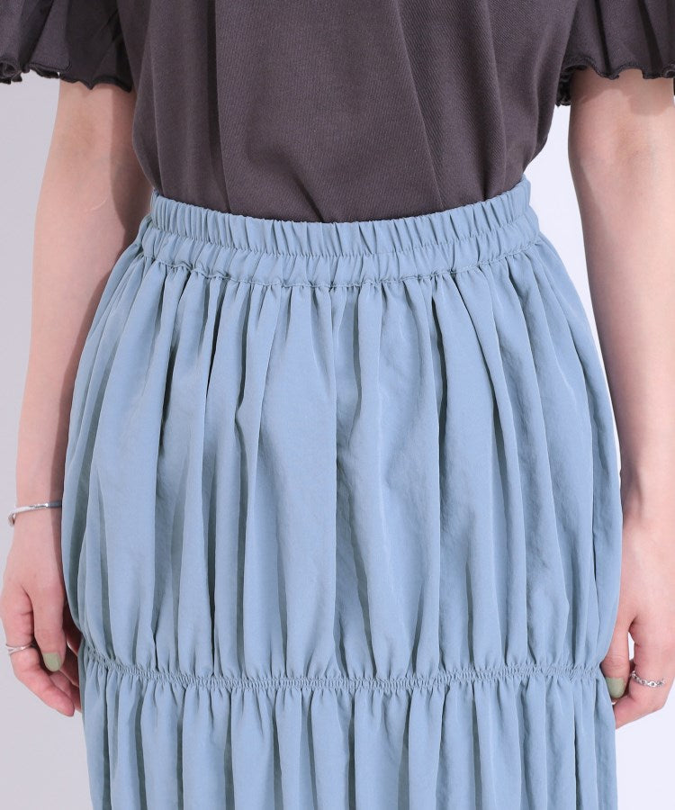 キューティーブロンド Cutie Blonde シャーリングデザインスカート （ホワイト(001)） ホワイト(001)