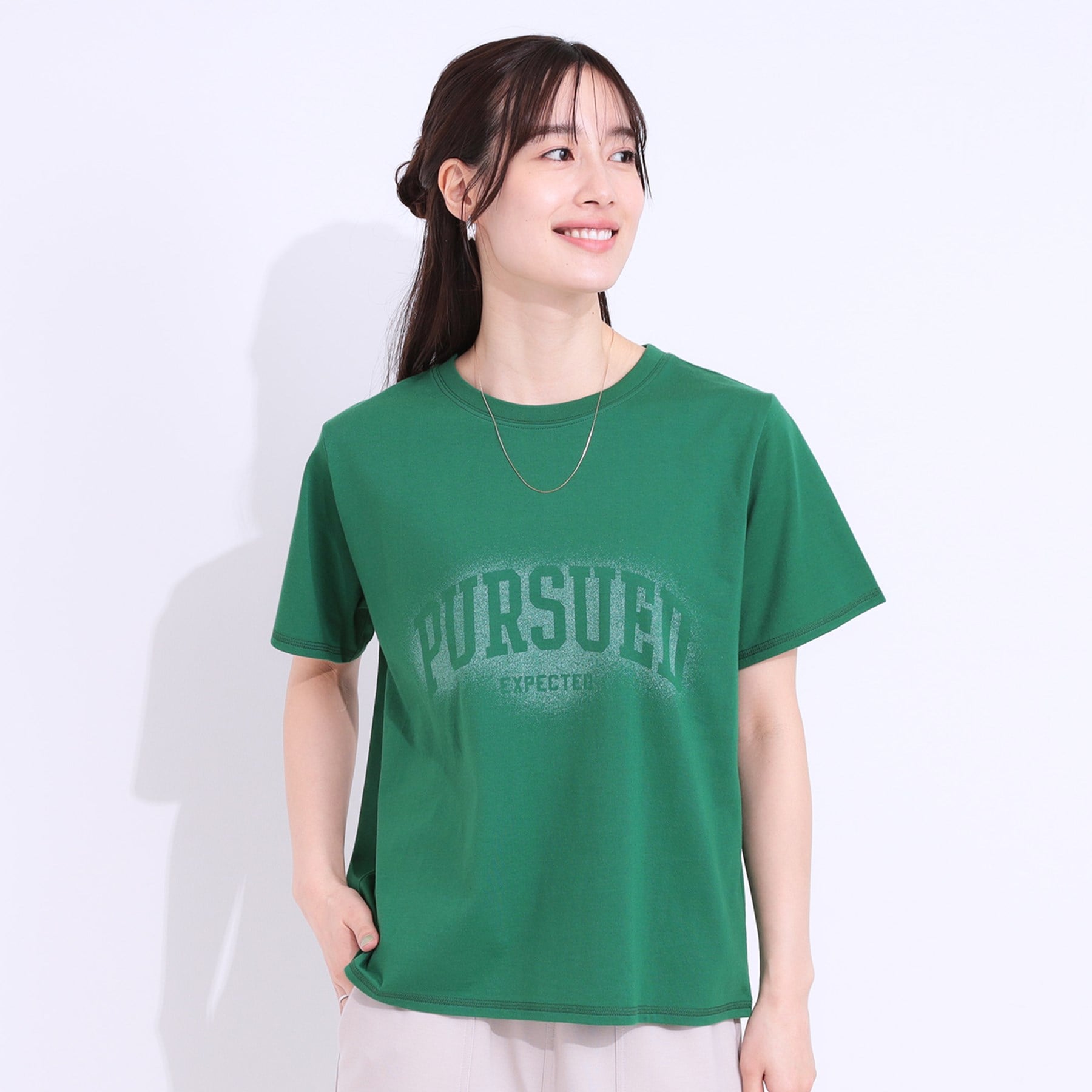 キューティーブロンド Cutie Blonde プリントアソートベーシックTシャツ （チャコールグレー(114)） チャコールグレー(114)