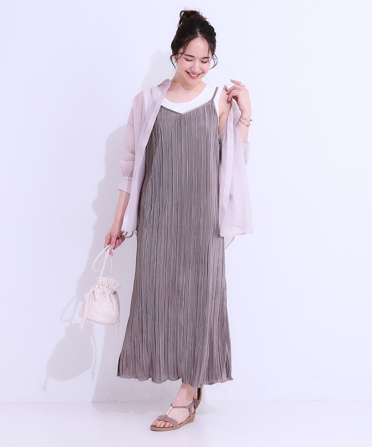 キューティーブロンド Cutie Blonde プリーツキャミワンピース （ブラック(019)） ブラック(019)