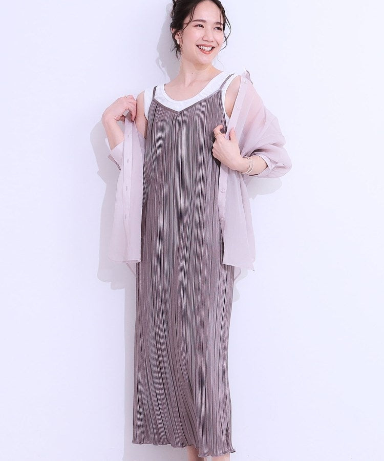 キューティーブロンド Cutie Blonde プリーツキャミワンピース （トープ(054)） トープ(054)