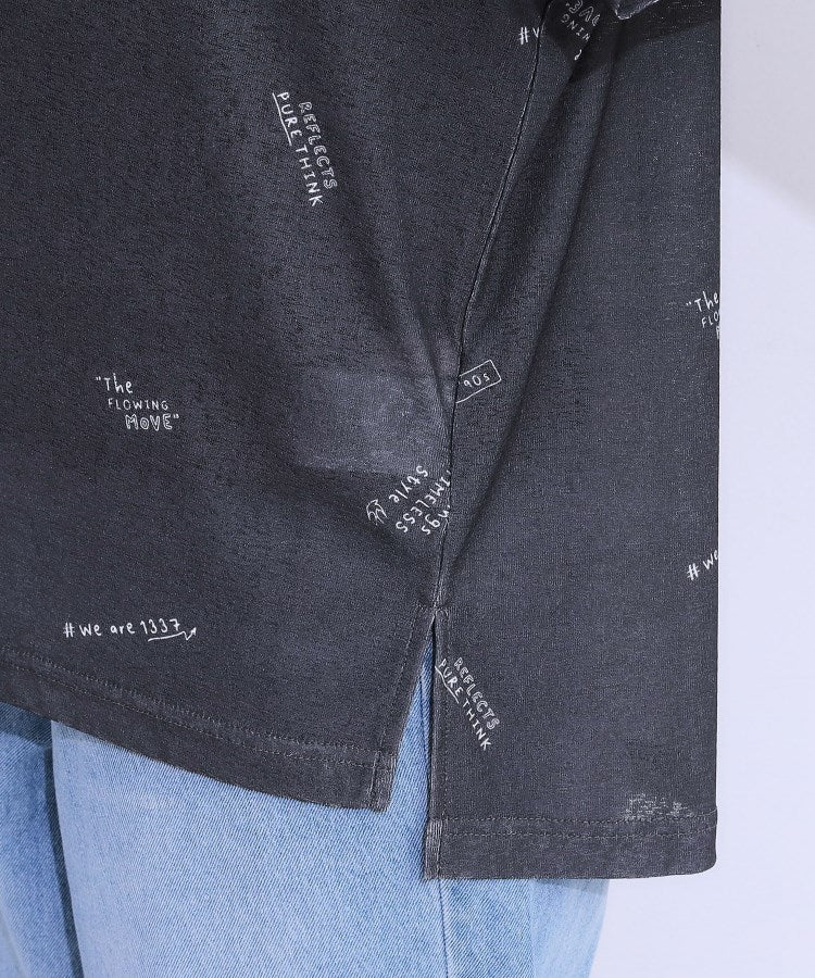 キューティーブロンド Cutie Blonde シアーラグランプリントTEE （ホワイト(001)） ホワイト(001)