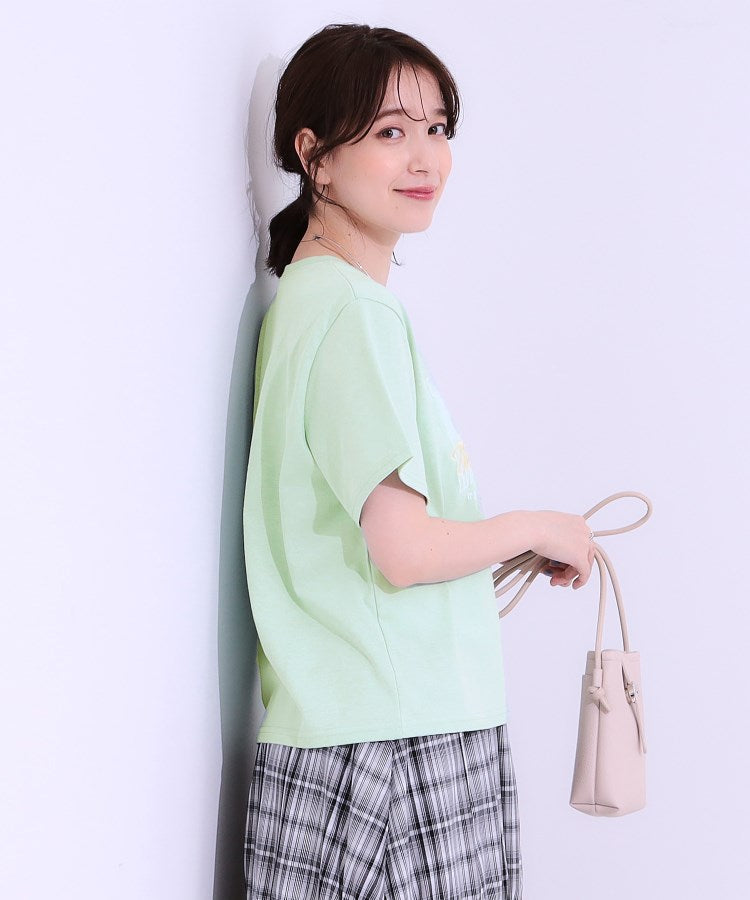 キューティーブロンド Cutie Blonde デザイン刺繍アソートTシャツ （ネイビー(294)） ネイビー(294)