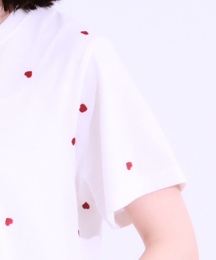 キューティーブロンド Cutie Blonde デザイン刺繍アソートTシャツ （ネイビー(294)） ネイビー(294)