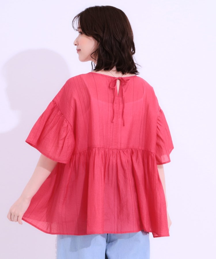 キューティーブロンド Cutie Blonde ペプラムデザインブラウス （ピンク(073)） ピンク(073)