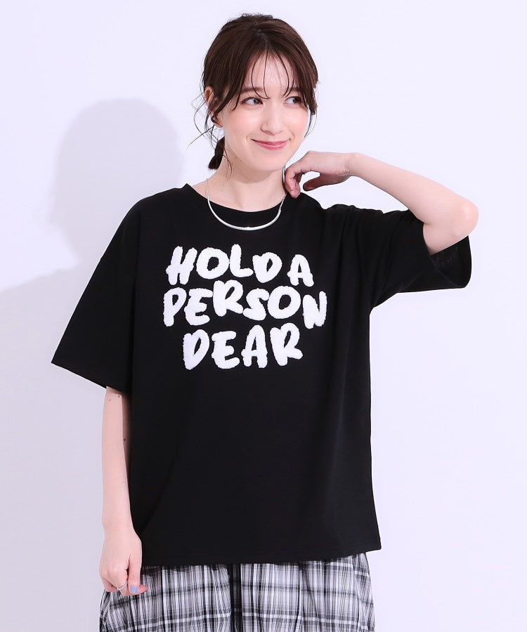 キューティーブロンド Cutie Blonde サガラ刺繍アソートTシャツ （チャコールグレー(314)） チャコールグレー(314)