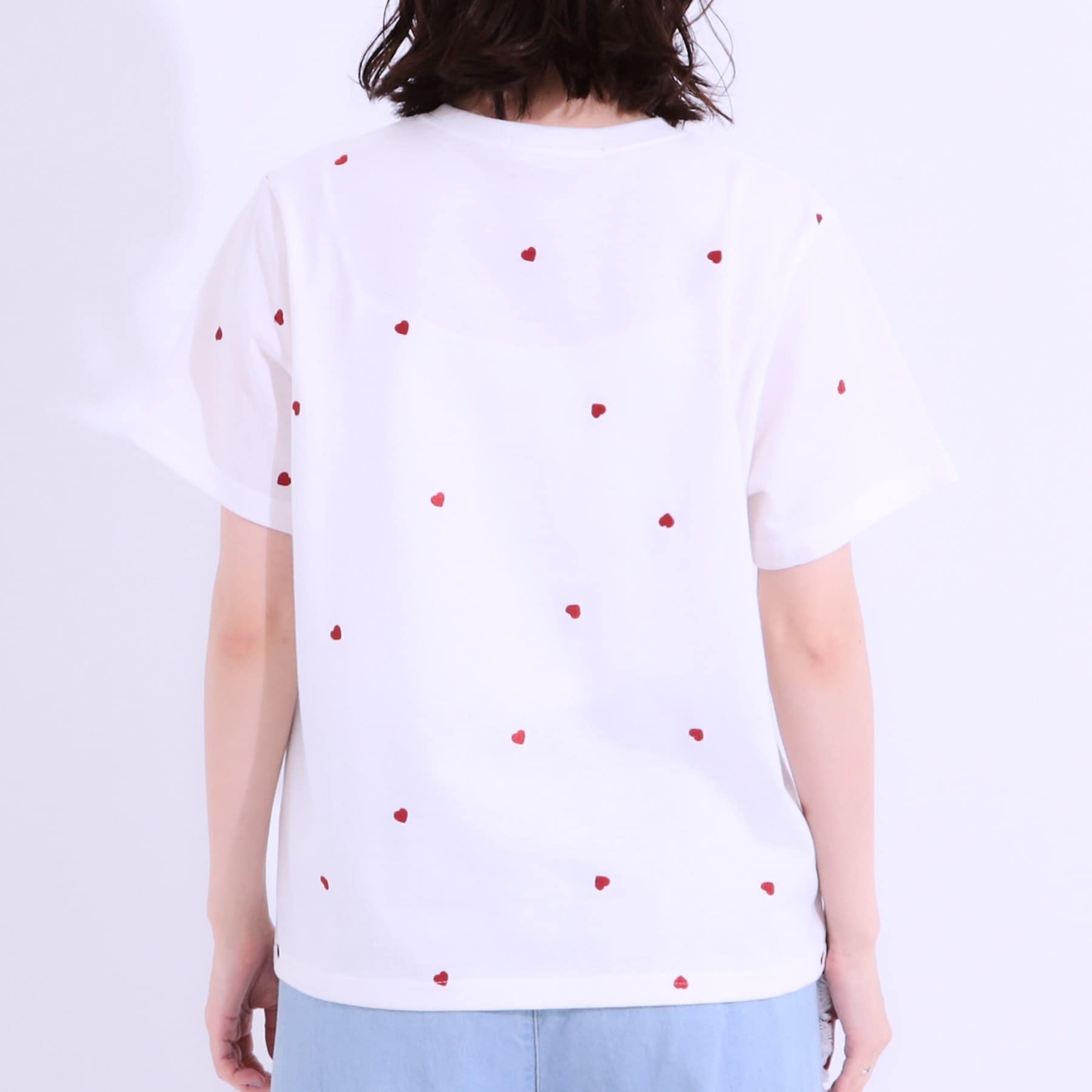 キューティーブロンド Cutie Blonde デザイン刺繍アソートTシャツ （ネイビー(294)） ネイビー(294)