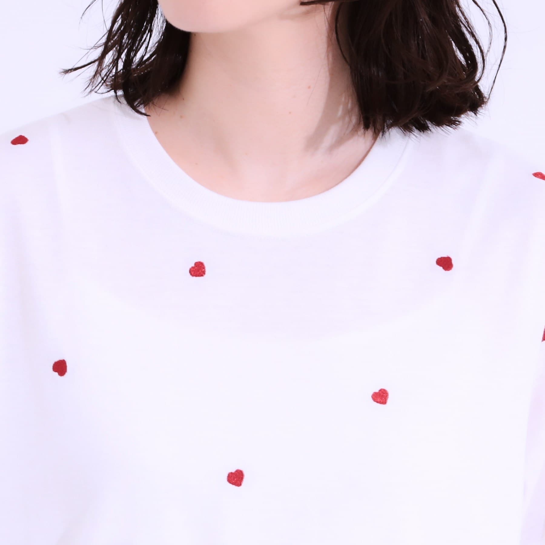 キューティーブロンド Cutie Blonde デザイン刺繍アソートTシャツ （ネイビー(294)） ネイビー(294)