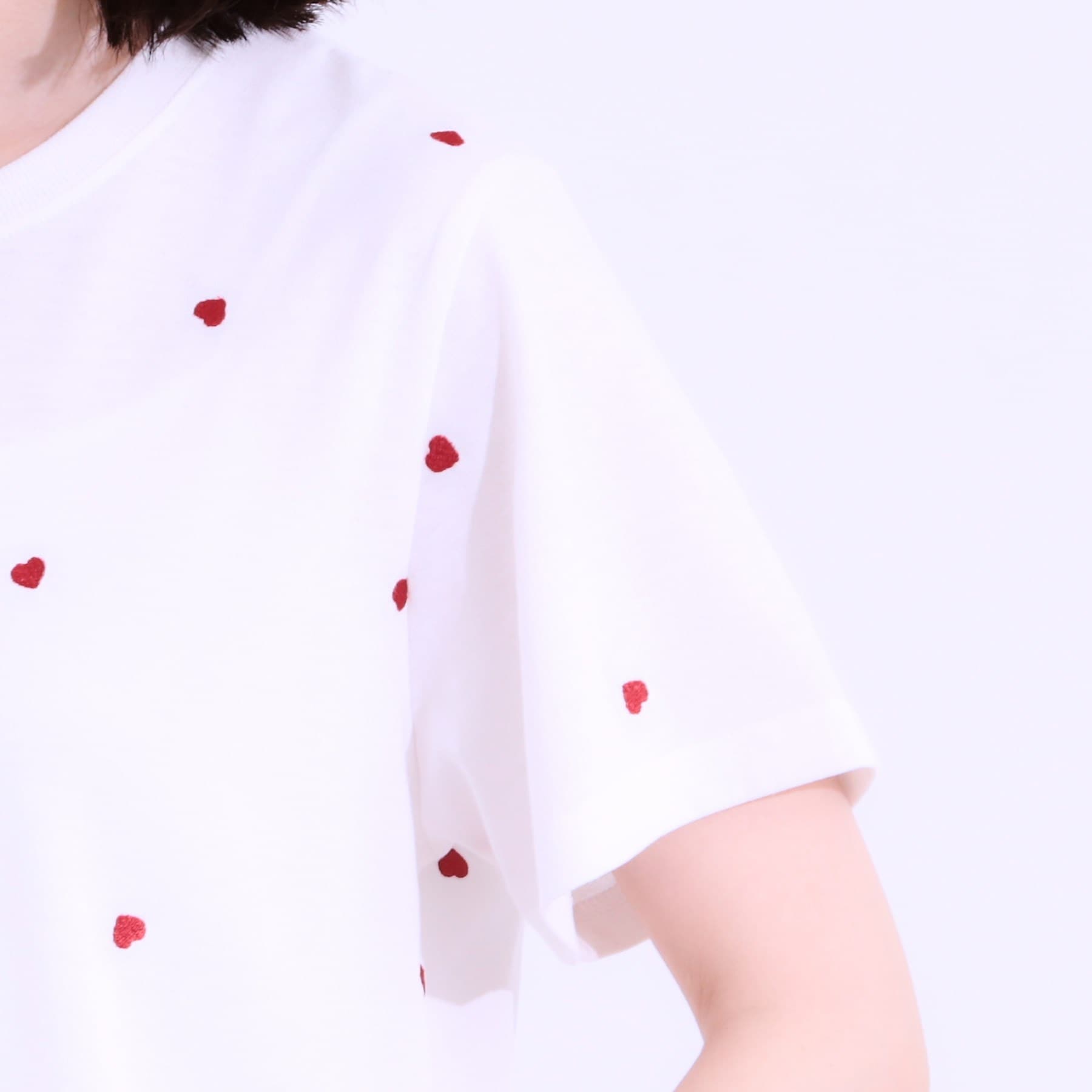 キューティーブロンド Cutie Blonde デザイン刺繍アソートTシャツ （ネイビー(294)） ネイビー(294)