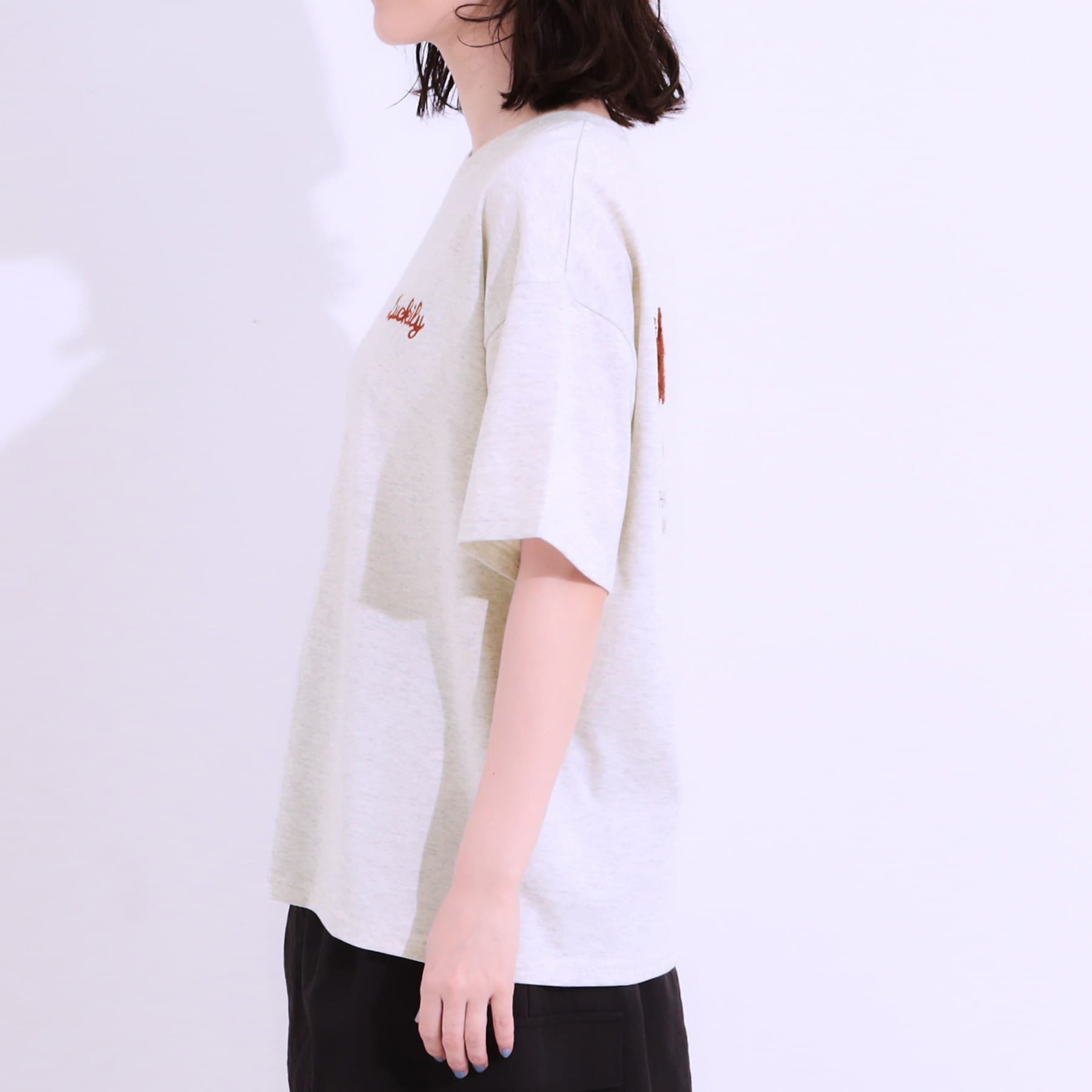 キューティーブロンド Cutie Blonde サガラ刺繍アソートTシャツ （ブラック(419)） ブラック(419)
