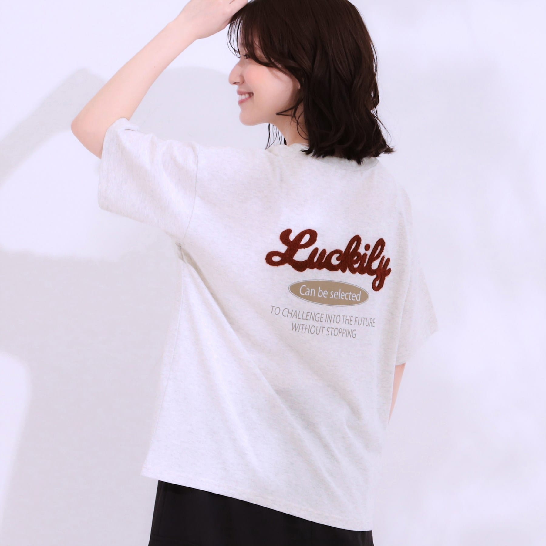 キューティーブロンド Cutie Blonde サガラ刺繍アソートTシャツ （オフホワイト(203)） オフホワイト(203)