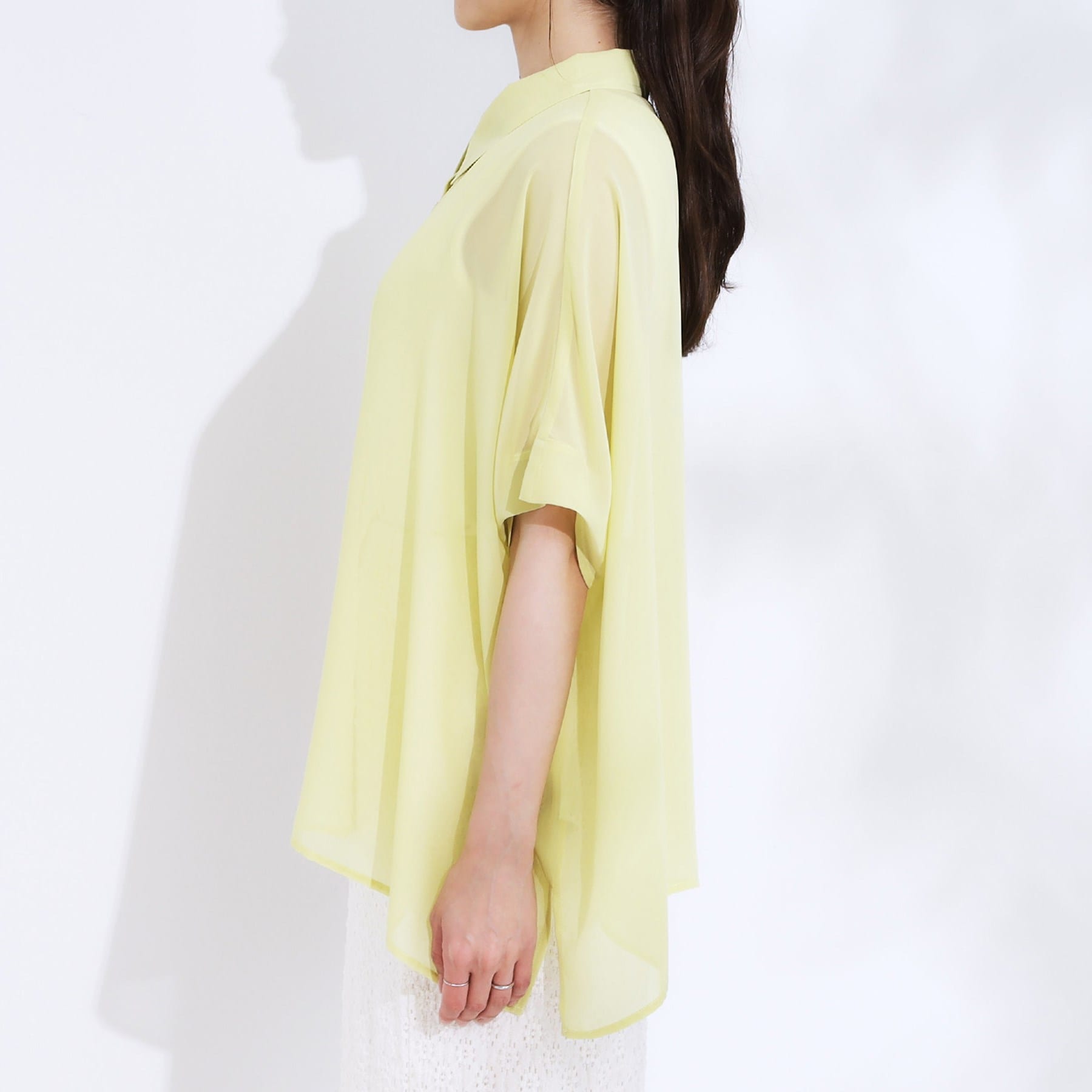 キューティーブロンド Cutie Blonde シアーポンチョシャツ （オフホワイト(703)） オフホワイト(703)