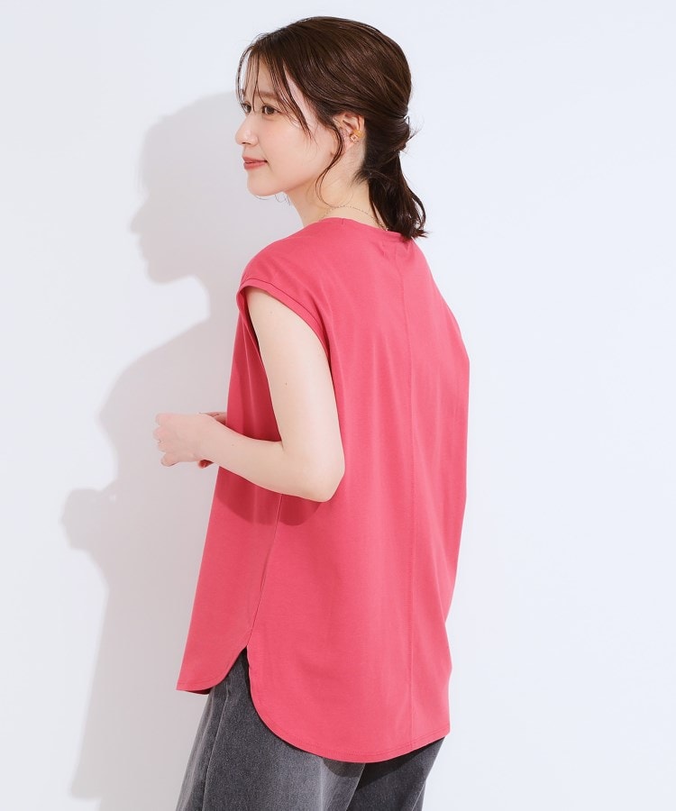 キューティーブロンド Cutie Blonde 【ひんやり・汗染み軽減・UVカット】 ロゴプリントノースリーブTシャツ （ピンク(072)） ピンク(072)
