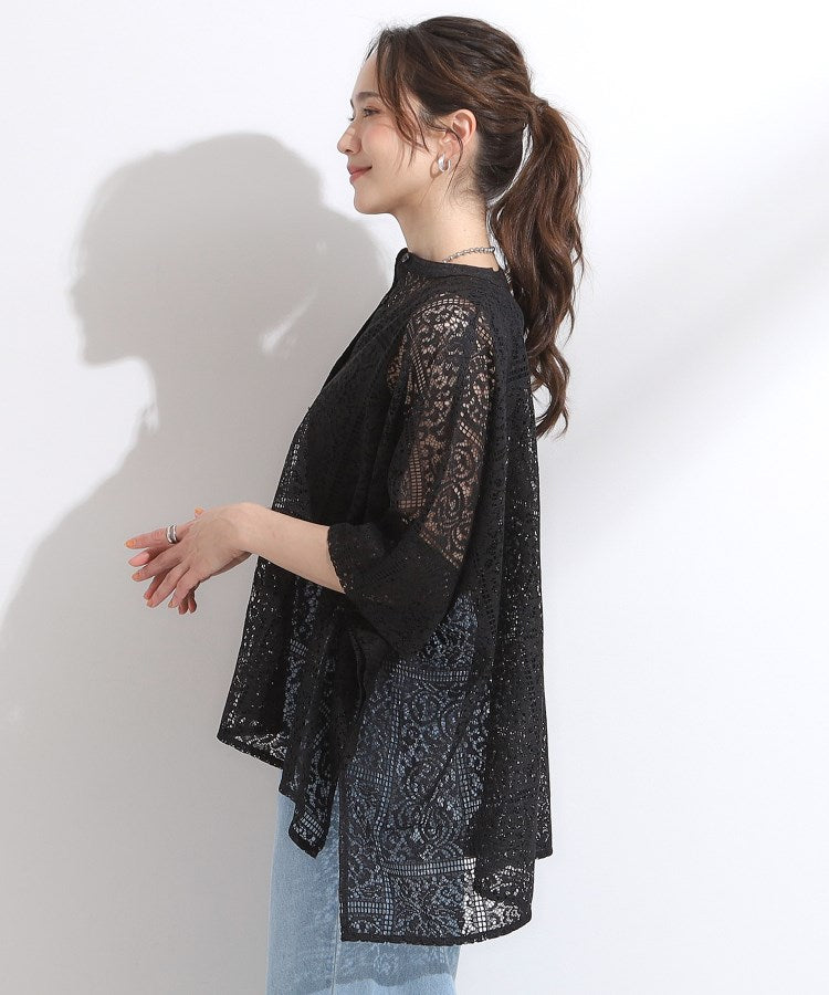 キューティーブロンド Cutie Blonde レースポンチョシャツ （ホワイト(001)） ホワイト(001)