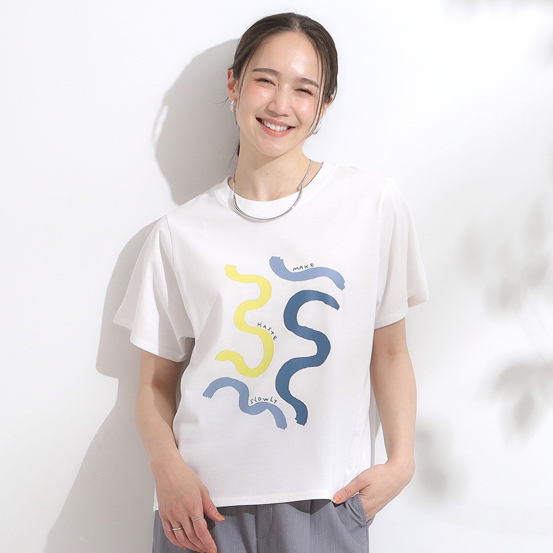 キューティーブロンド Cutie Blonde 【SHOO ICE・汗染み軽減・UVカット】グラフィックアソートTシャツ （ラベンダー(280)） ラベンダー(280)